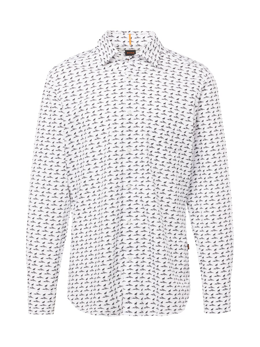 

Повседневная рубашка BOSS Regular fit Button Up Shirt Remiton_M, белый