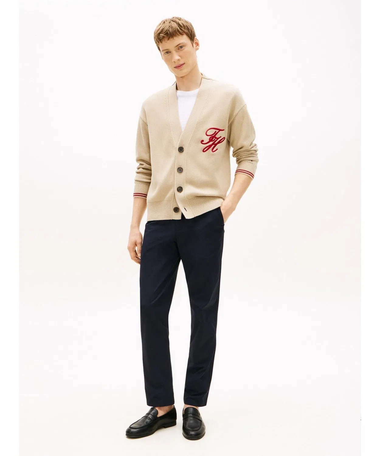 Чиносы COOL TOUCH TECH DENTON CHINO Tommy Hilfiger серые — фото 2
