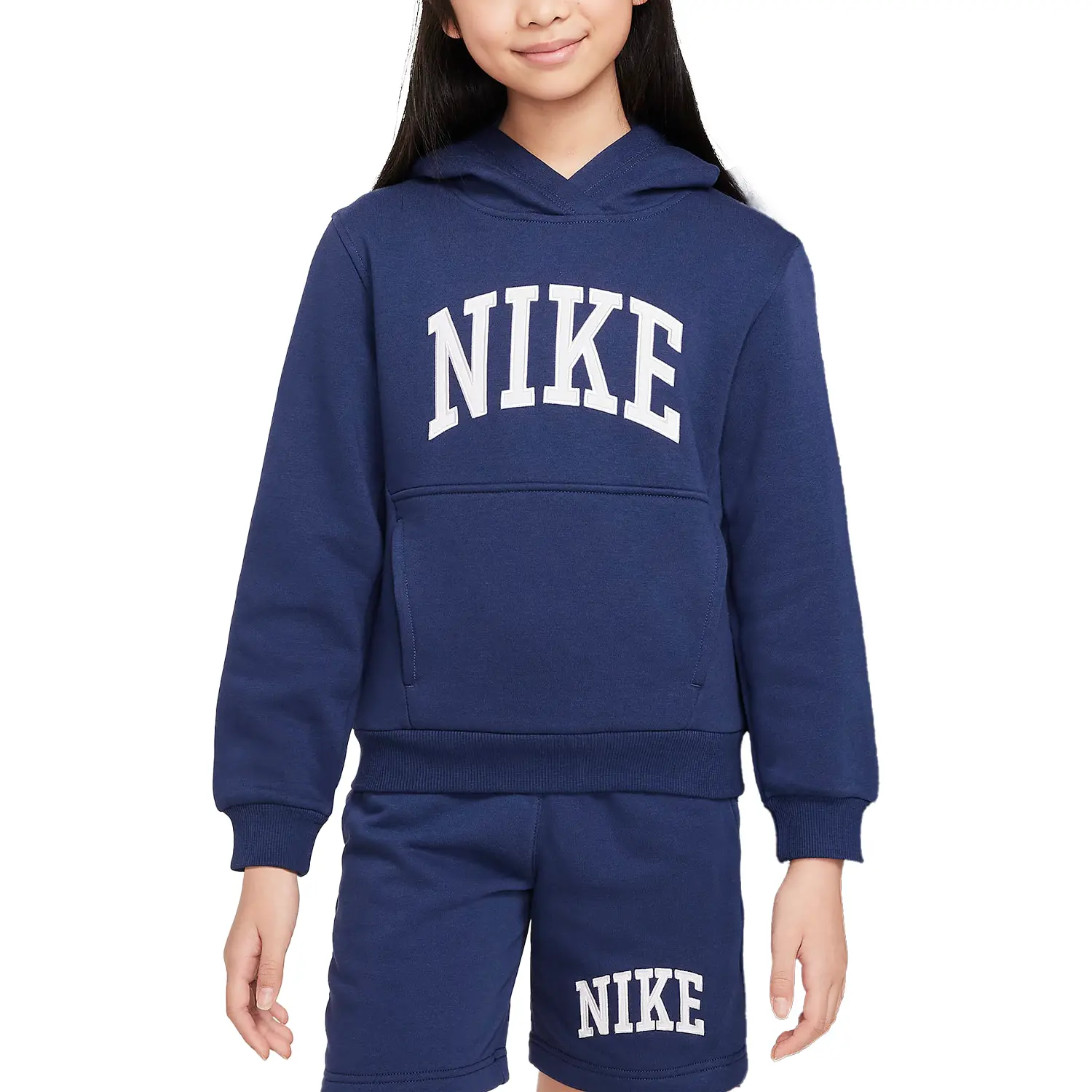 

Свитшот Midnight Marine Blue/White для подростков Nike