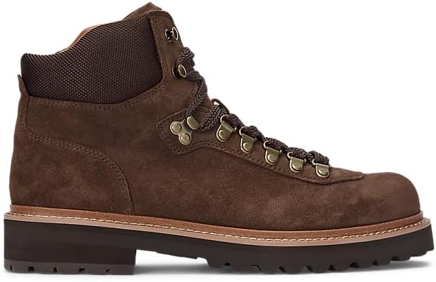 Мужские ботинки для бега Alpine Suede Trail от POLO RALPH LAUREN, Chocolate Brown — фото 4