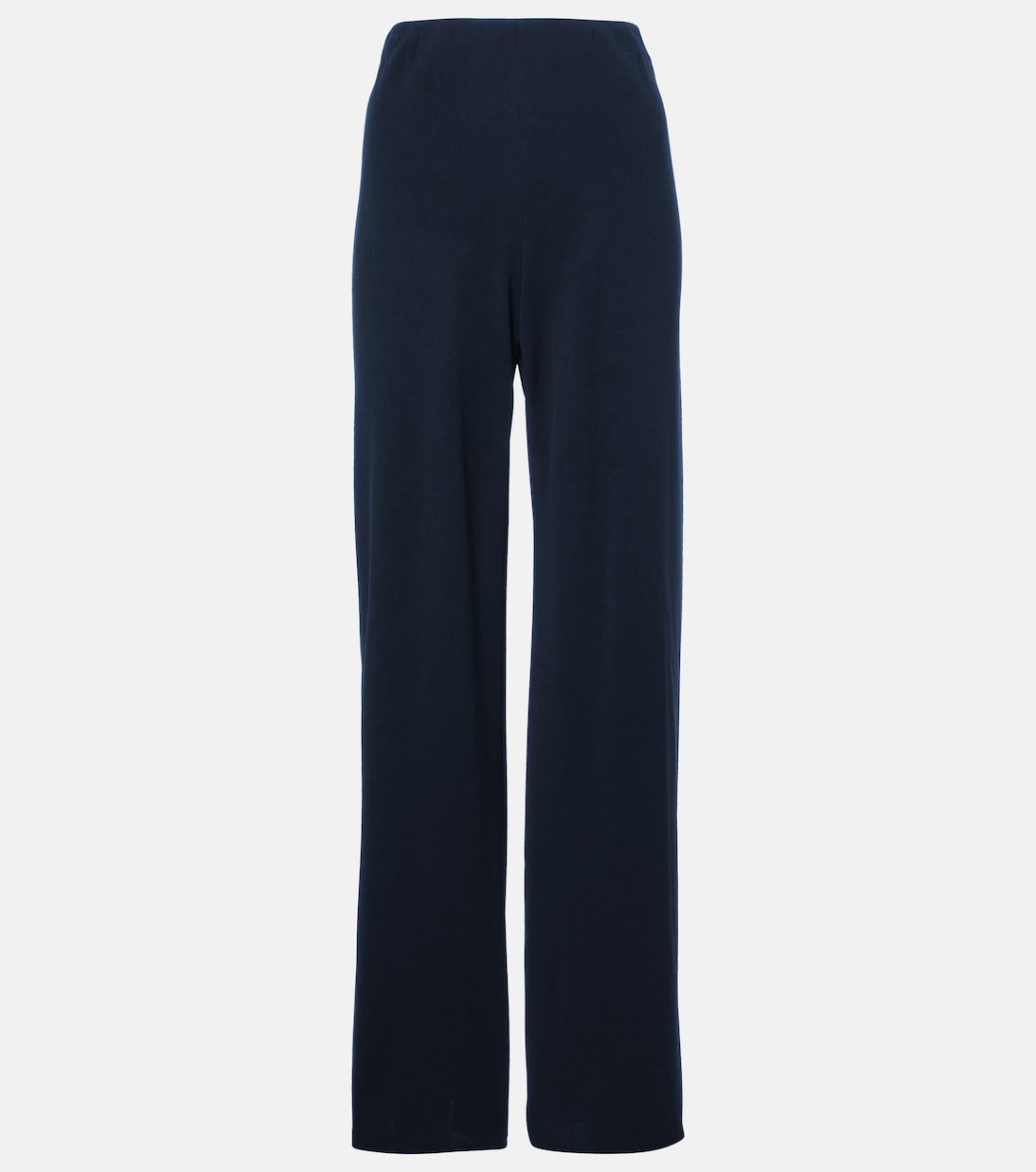 

Высокие брюки-крэп Vince, Coastal-403cbl