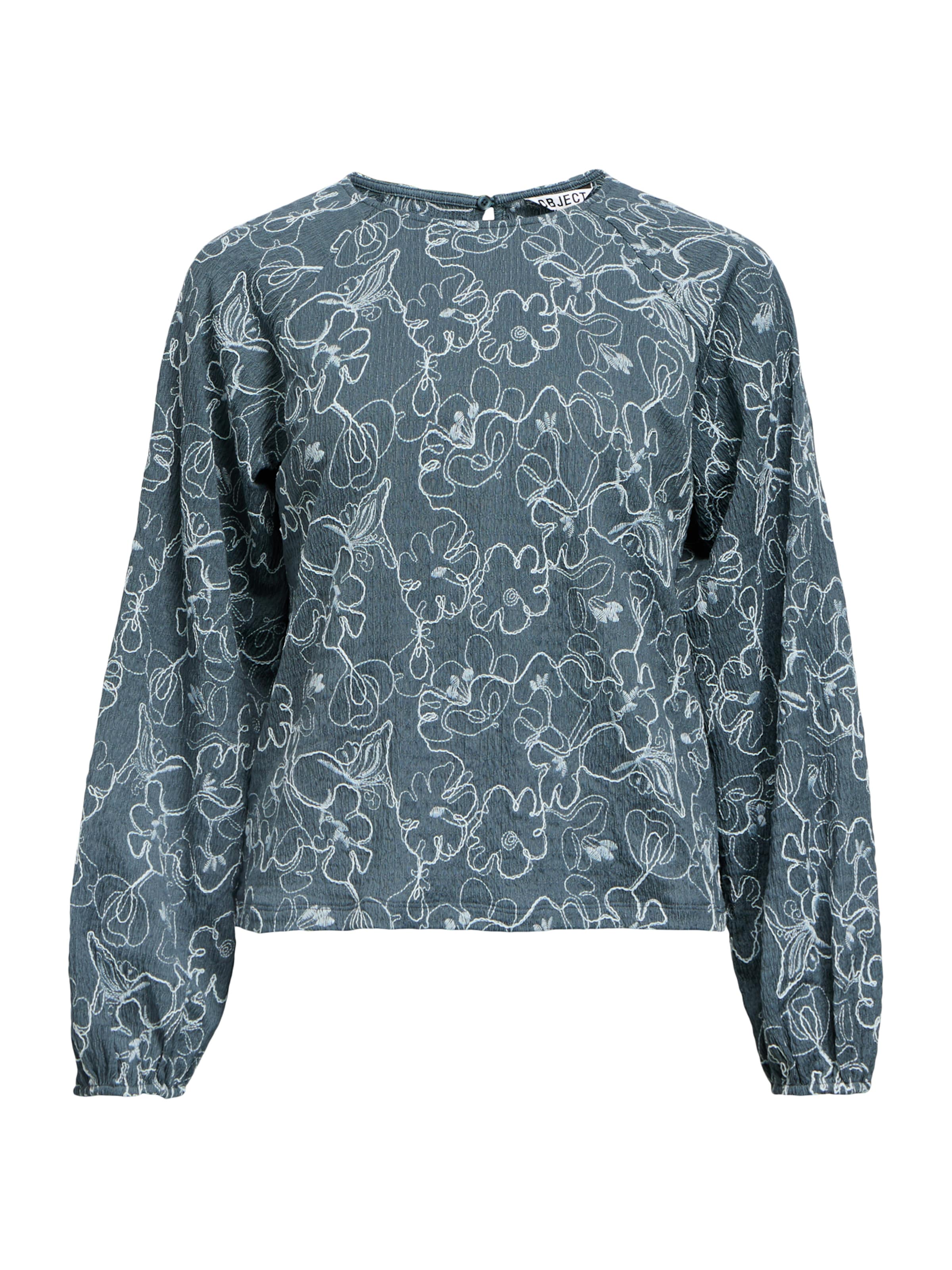 

OBJECT Блуза 'OBJALANNA' в темно-сером цвете