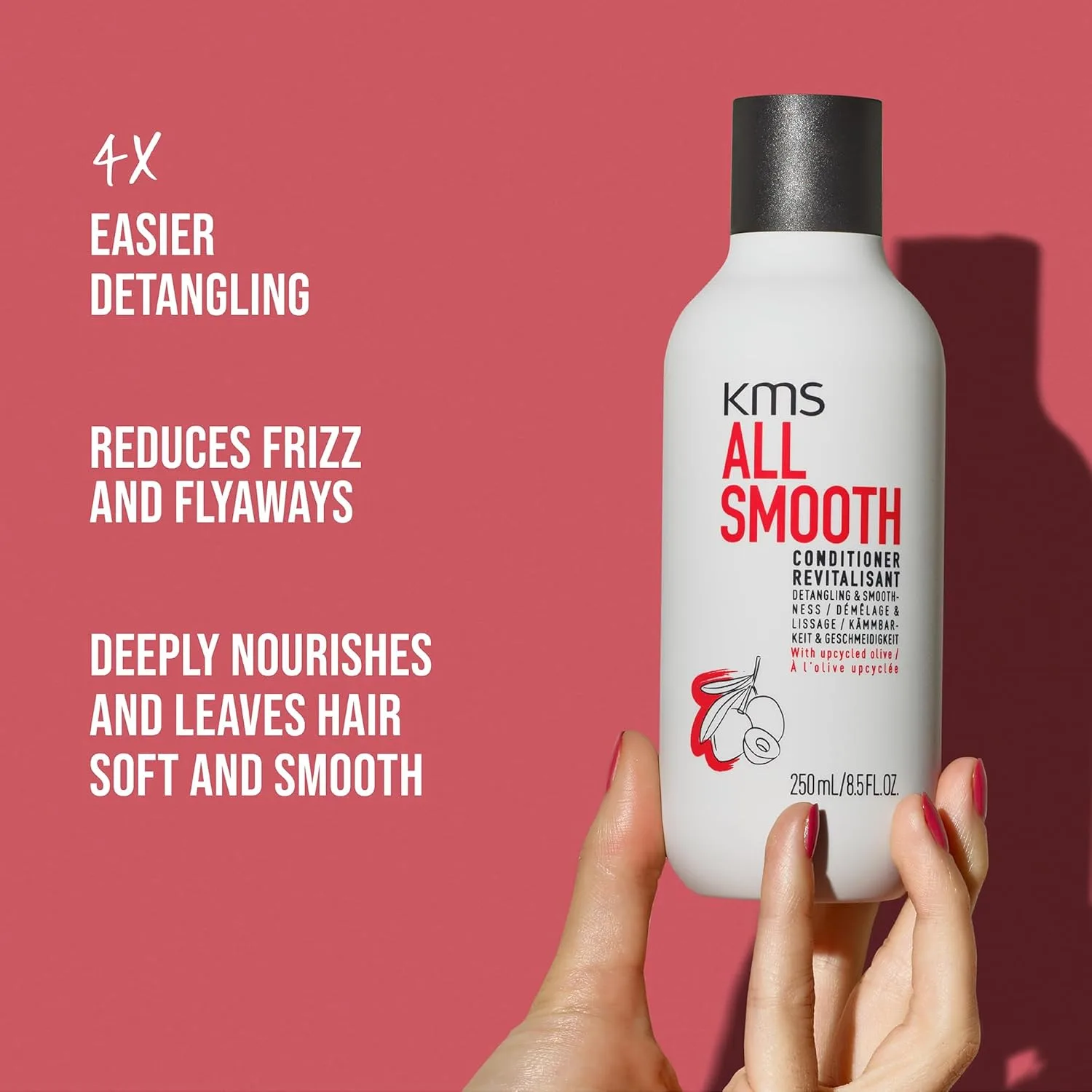 Кондиционер AllSmooth 748 мл (.) Kms, olive — фото 3