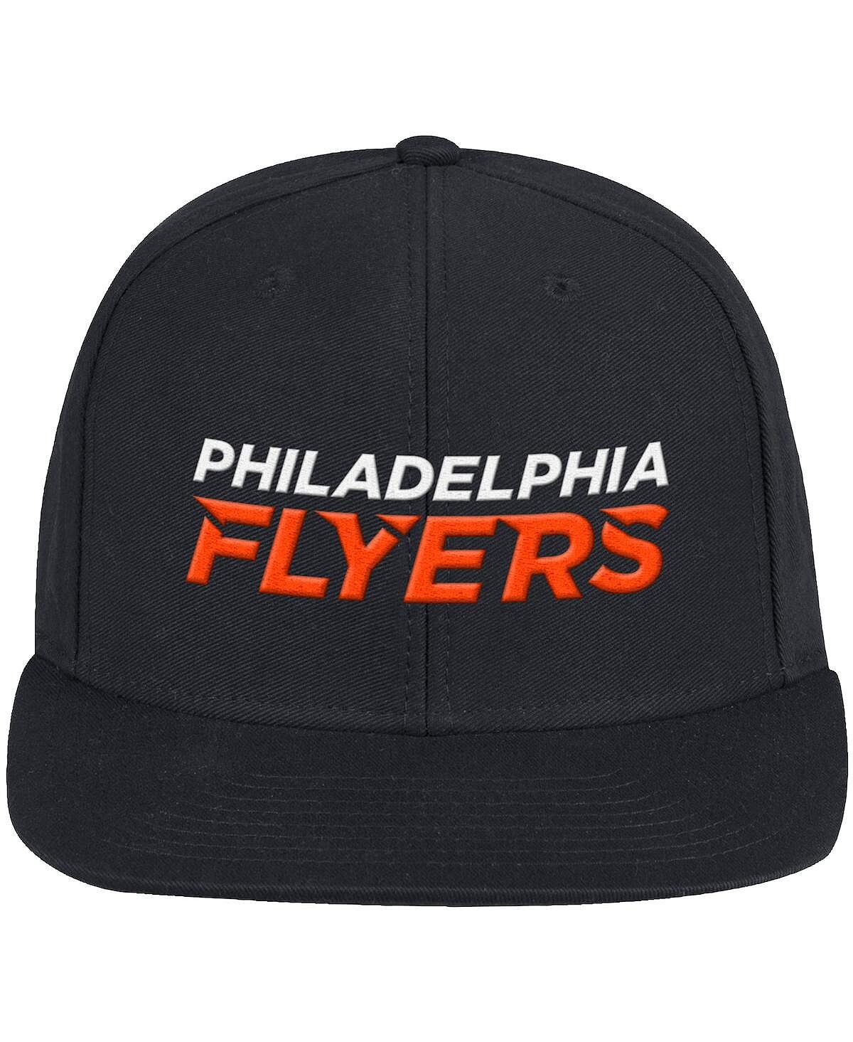 

Черная мужская кепка Snapback Philadelphia Flyers adidas