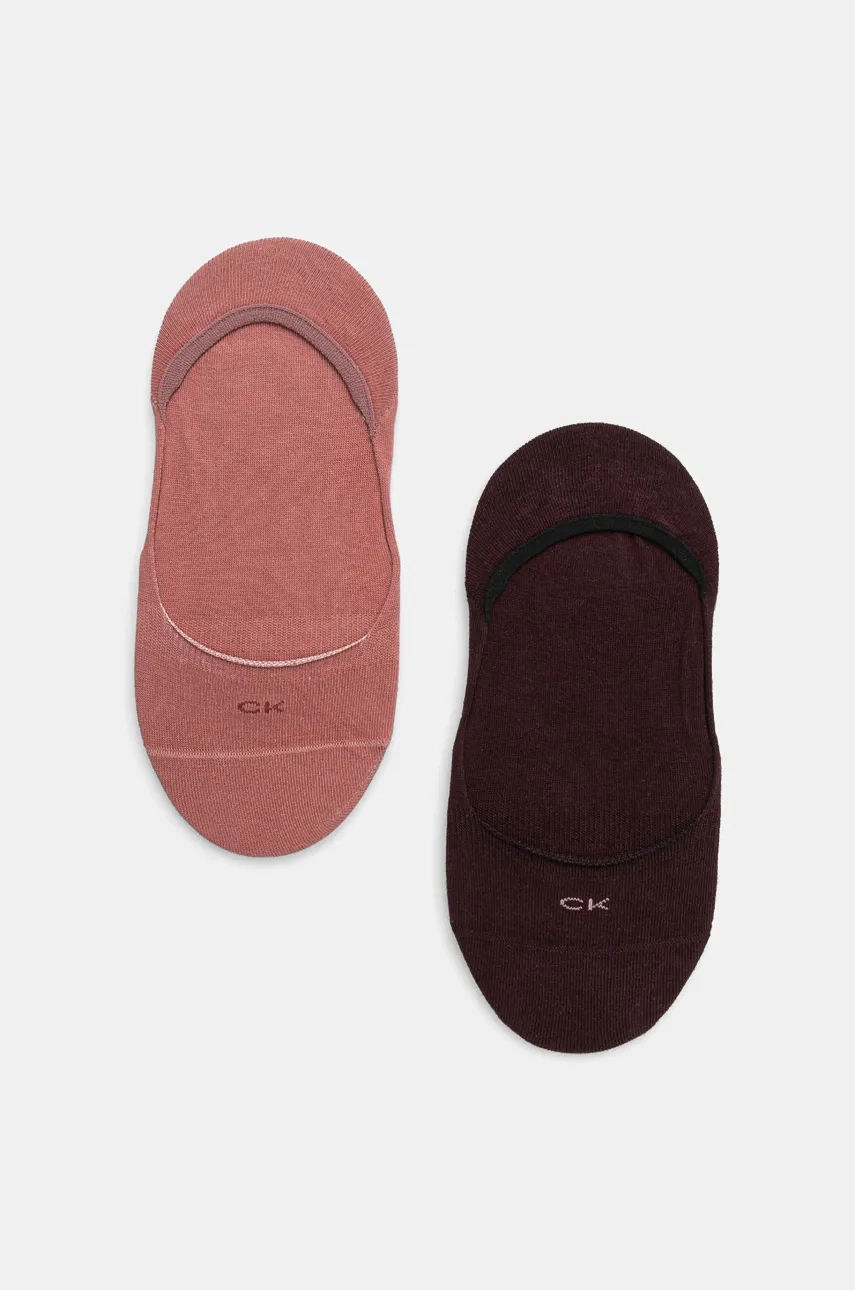 

Носки Calvin Klein, розовый