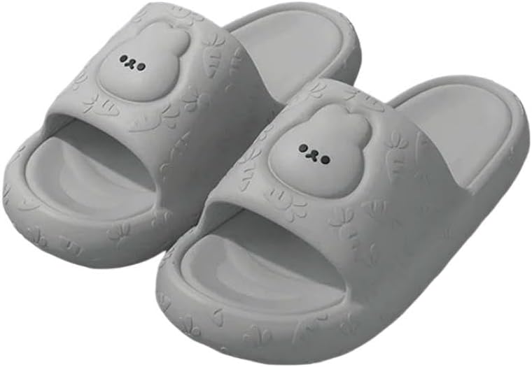 

Домашние тапочки DMMWCX для ванной комнаты, тихие, для улицы, износостойкие, противоскользящие, парные, мужские, серый