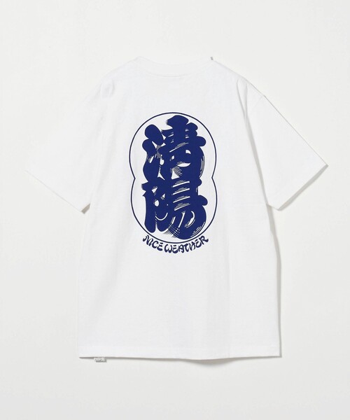 

NICE WEATHER Футболка с принтом, Seiyo, белый