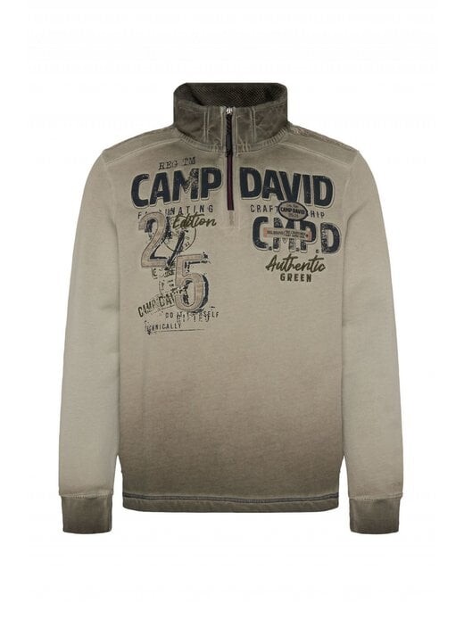 

Пуловер Camp David, зеленый