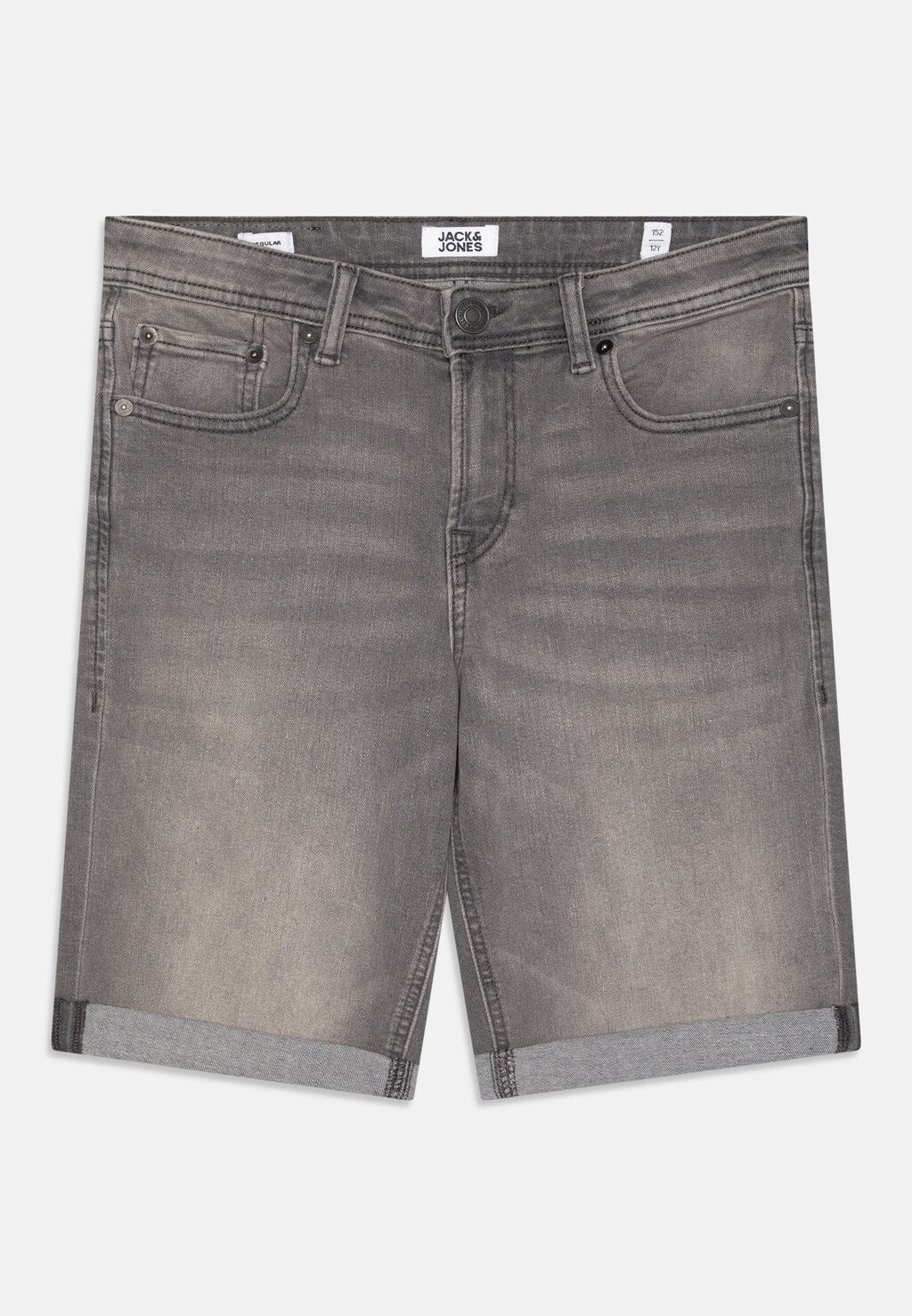 

Джинсовые шорты JJIRICK JJIORIGINAL Jack & Jones Junior, цвет grey denim