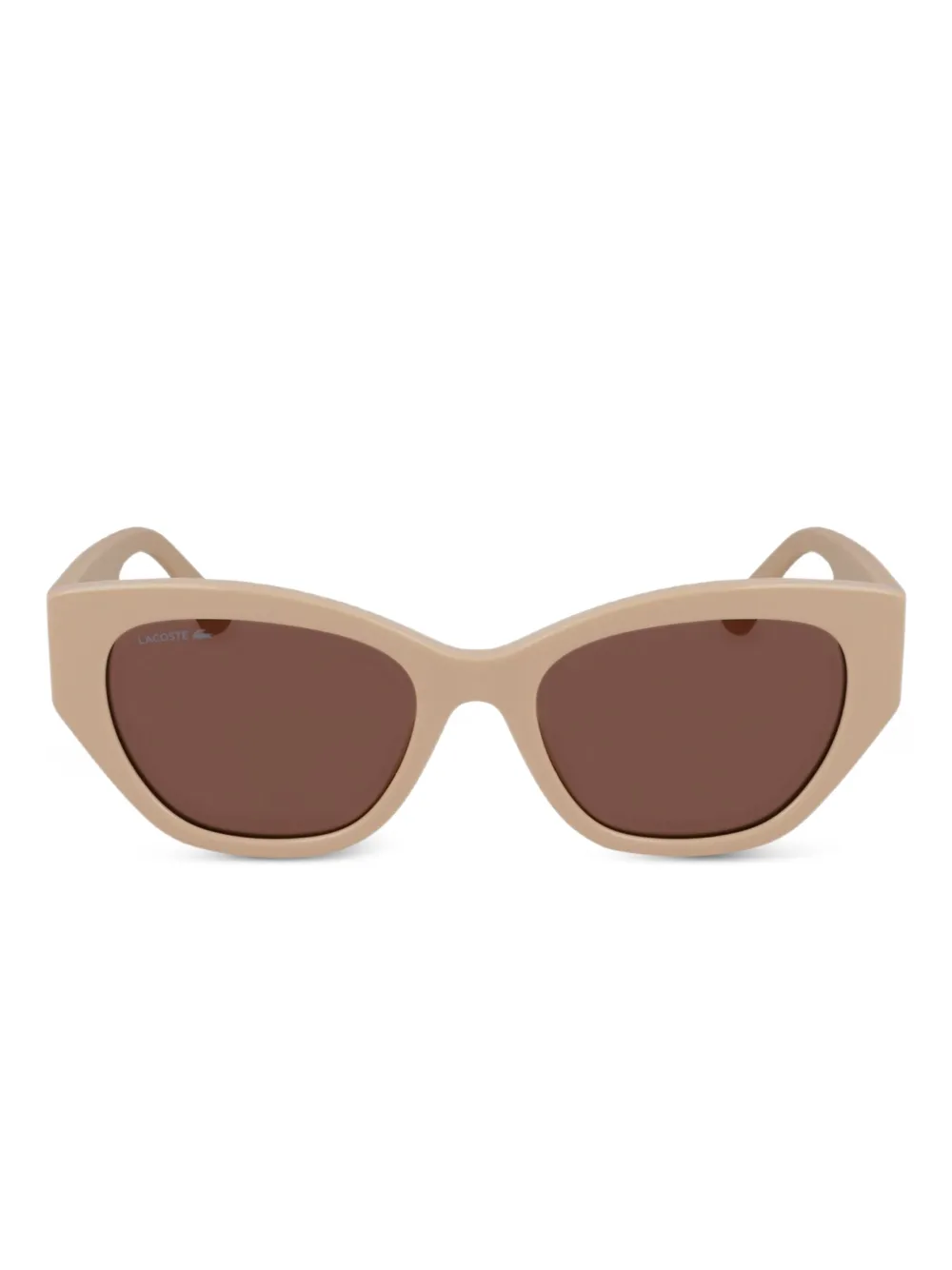 

Солнцезащитные очки в оправе 'кошачий глаз' Lacoste, коричневый
