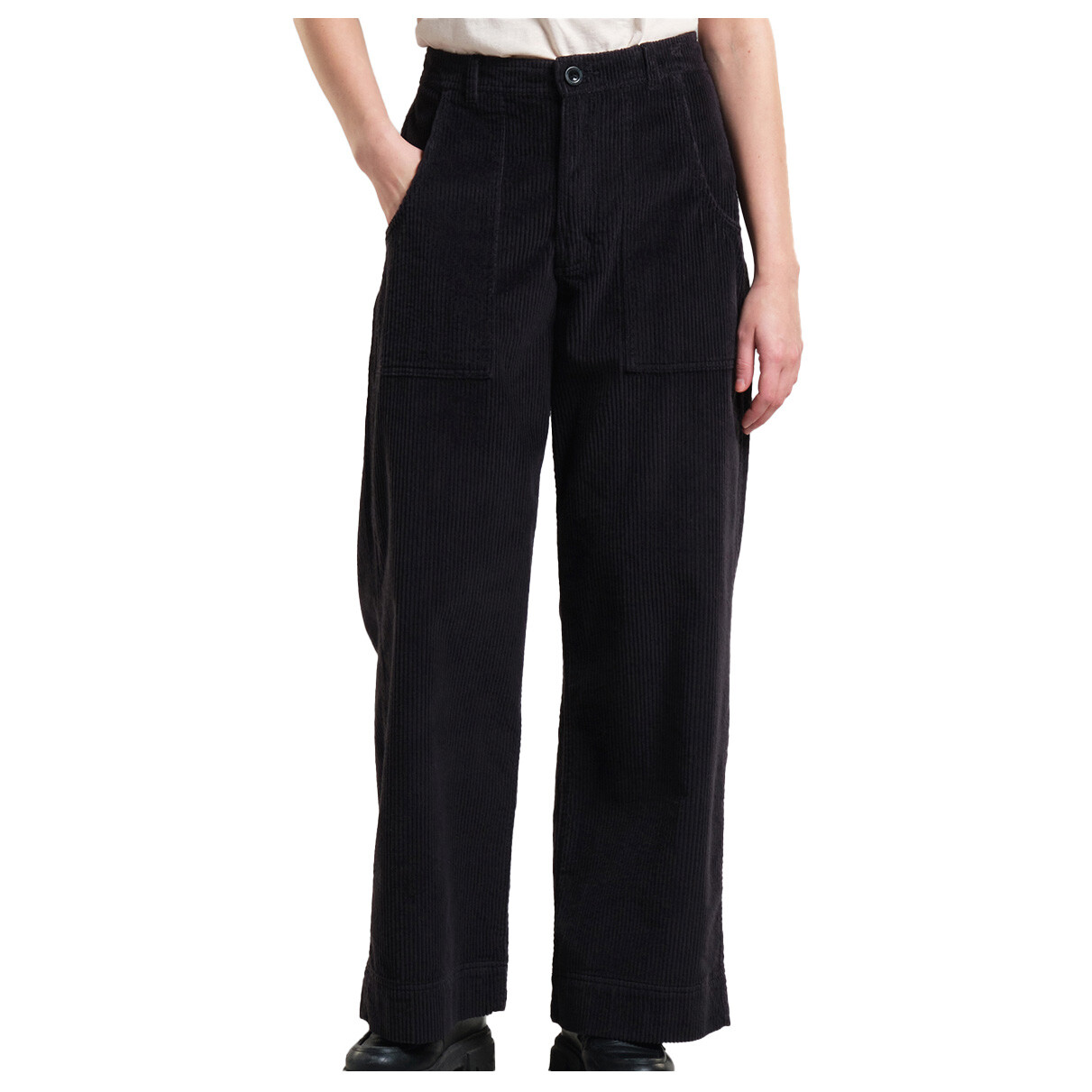 

Повседневные брюки Dedicated Workwear Pants Vara Corduroy, черный