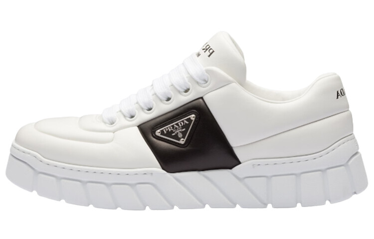 

Кроссовки мужские Prada с логотипом, черный / белый