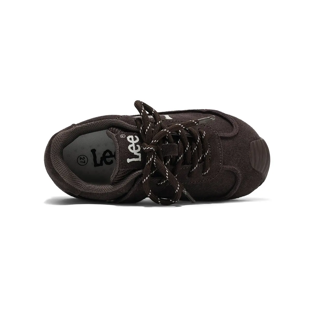 Низкие детские уличные кроссовки gray kids' Lee, серый — фото 4
