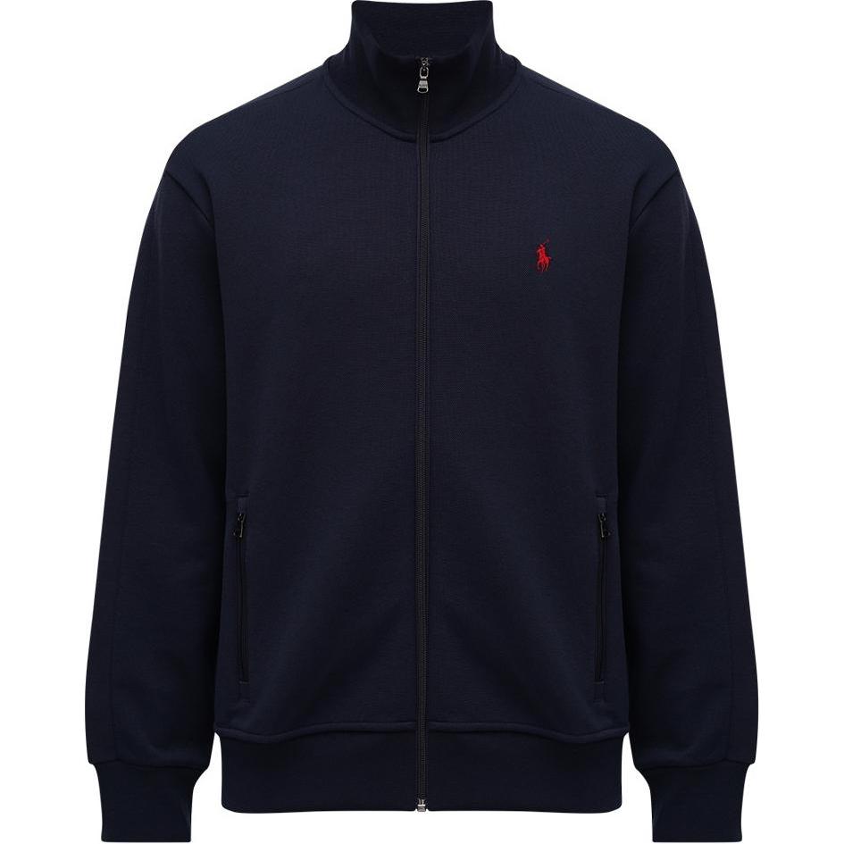 

Винтажная подержанная хлопковая куртка на молнии Polo Ralph Lauren, синяя, Синий, Винтажная подержанная хлопковая куртка на молнии Polo Ralph Lauren, синяя