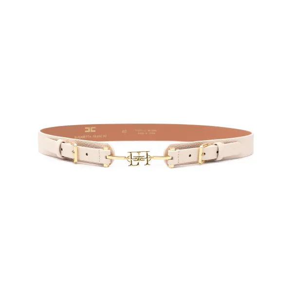 

Пояс Elisabetta Franchi, бежевый