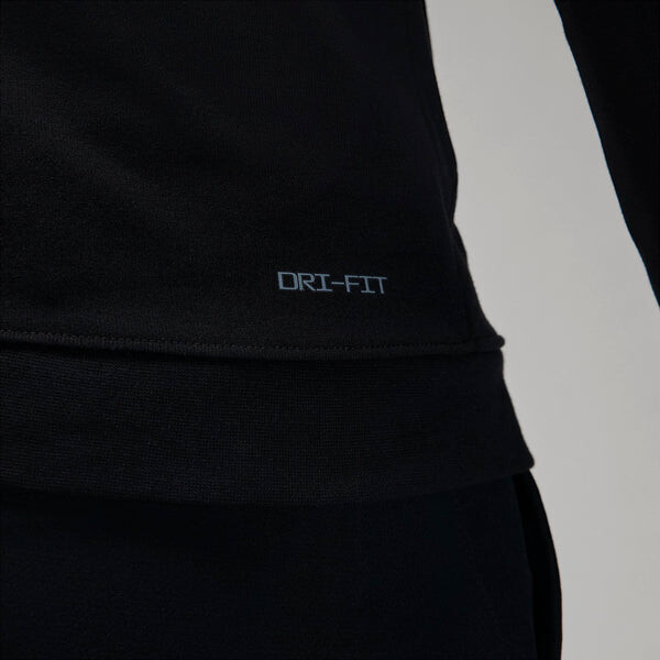 Топ Air Jordan Sport Golf Half-Zip Top 'Black', черный — фото 4