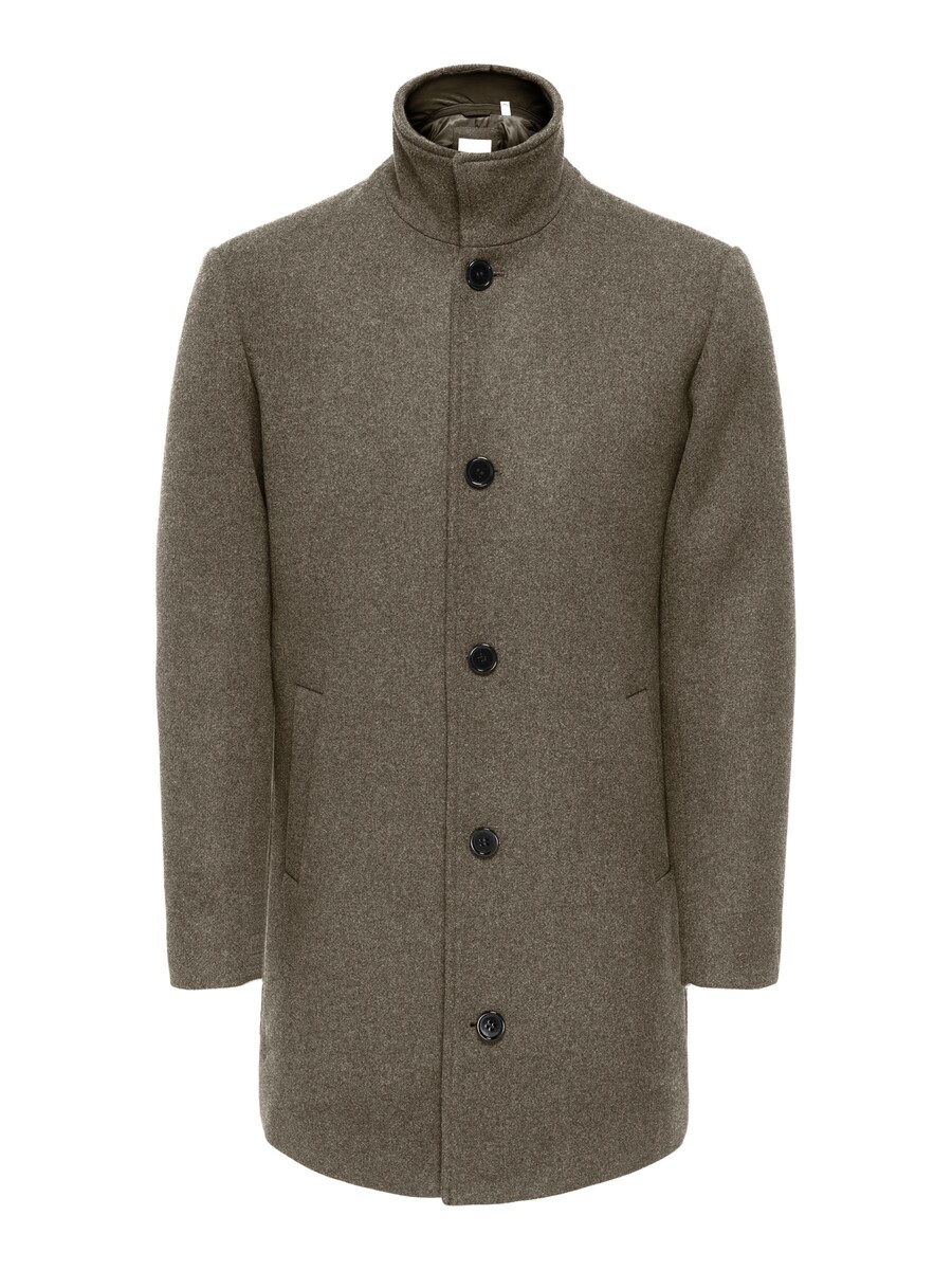 

Пальто межсезонное Only & Sons, коричневый