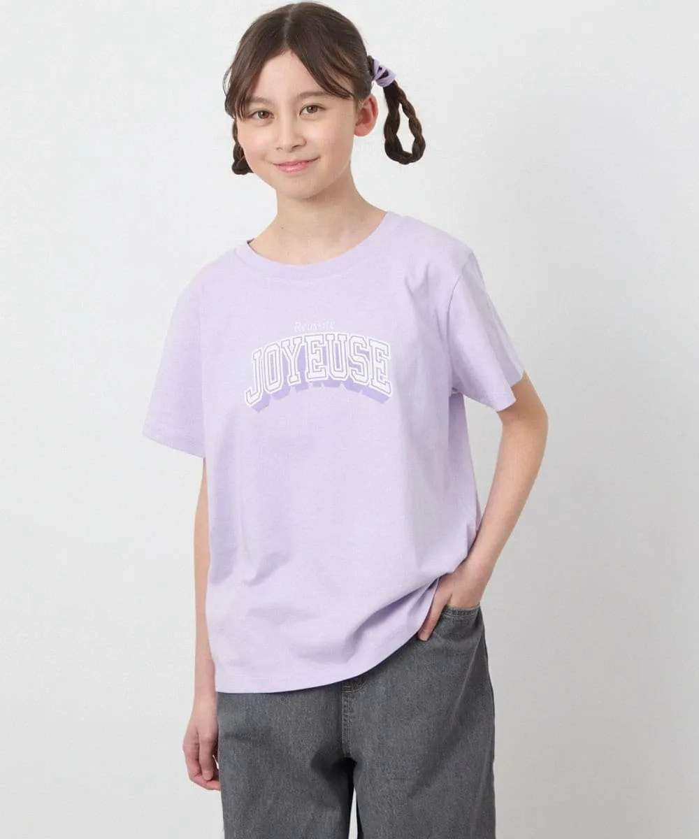 Футболка с логотипами разных расцветок A.V.V, Lavender