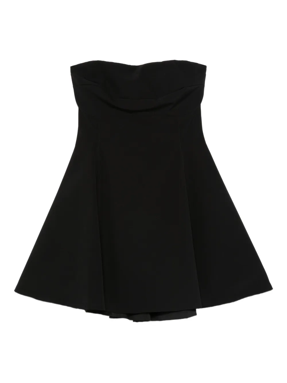 

Расклешенное платье мини Nova без бретелей Axel 113, черный