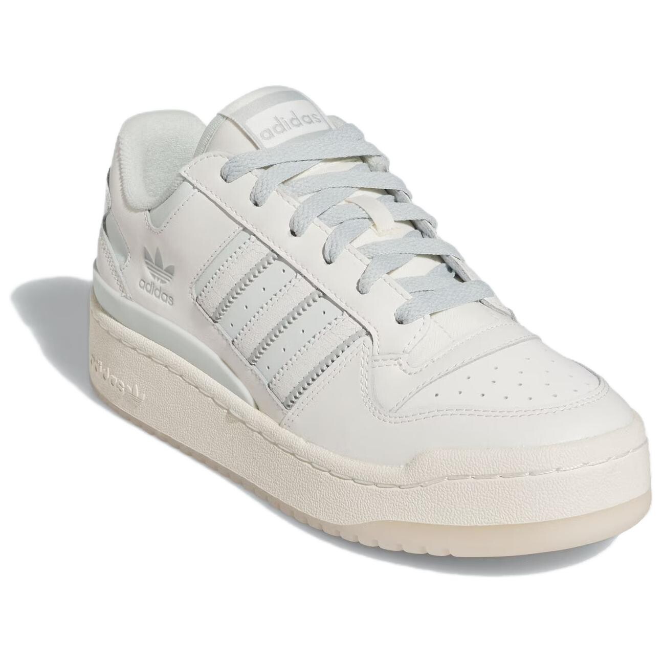 Женская обувь для скейтбординга adidas originals FORUM, White/Blue — фото 3