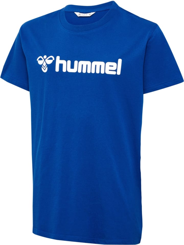 

Футболка Hmlgo 2.0 Logo T-Shirt S/S Kids синего цвета Hummel