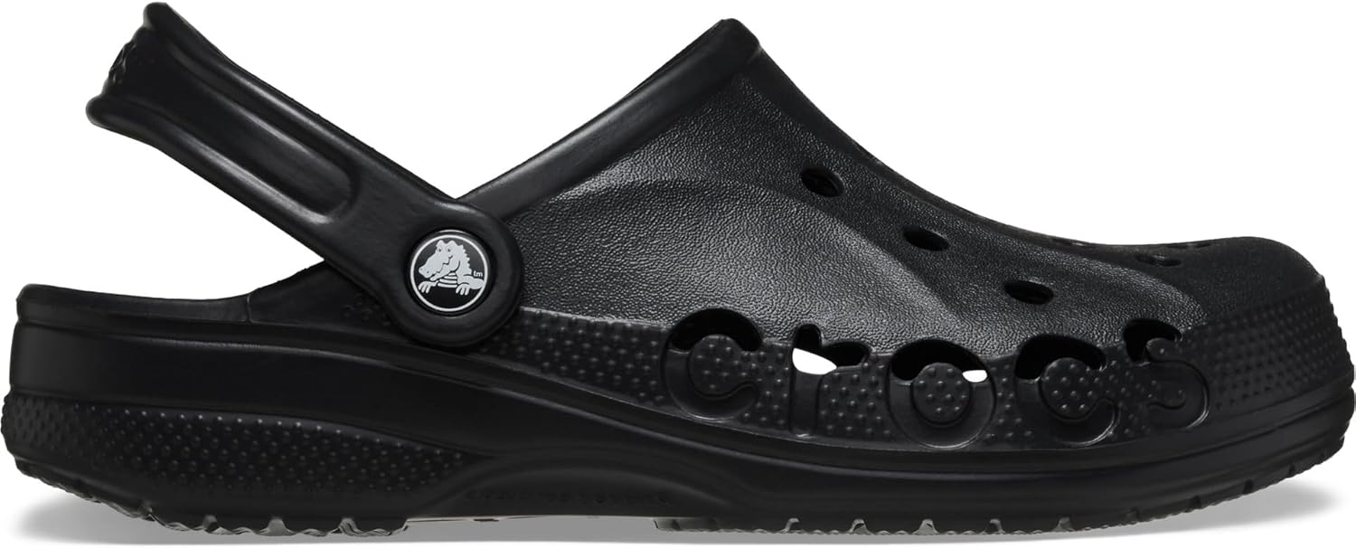 Сабо унисекс Adult Via Clogs, обувь без шнурков для мужчин и женщин Crocs, черный — фото 4