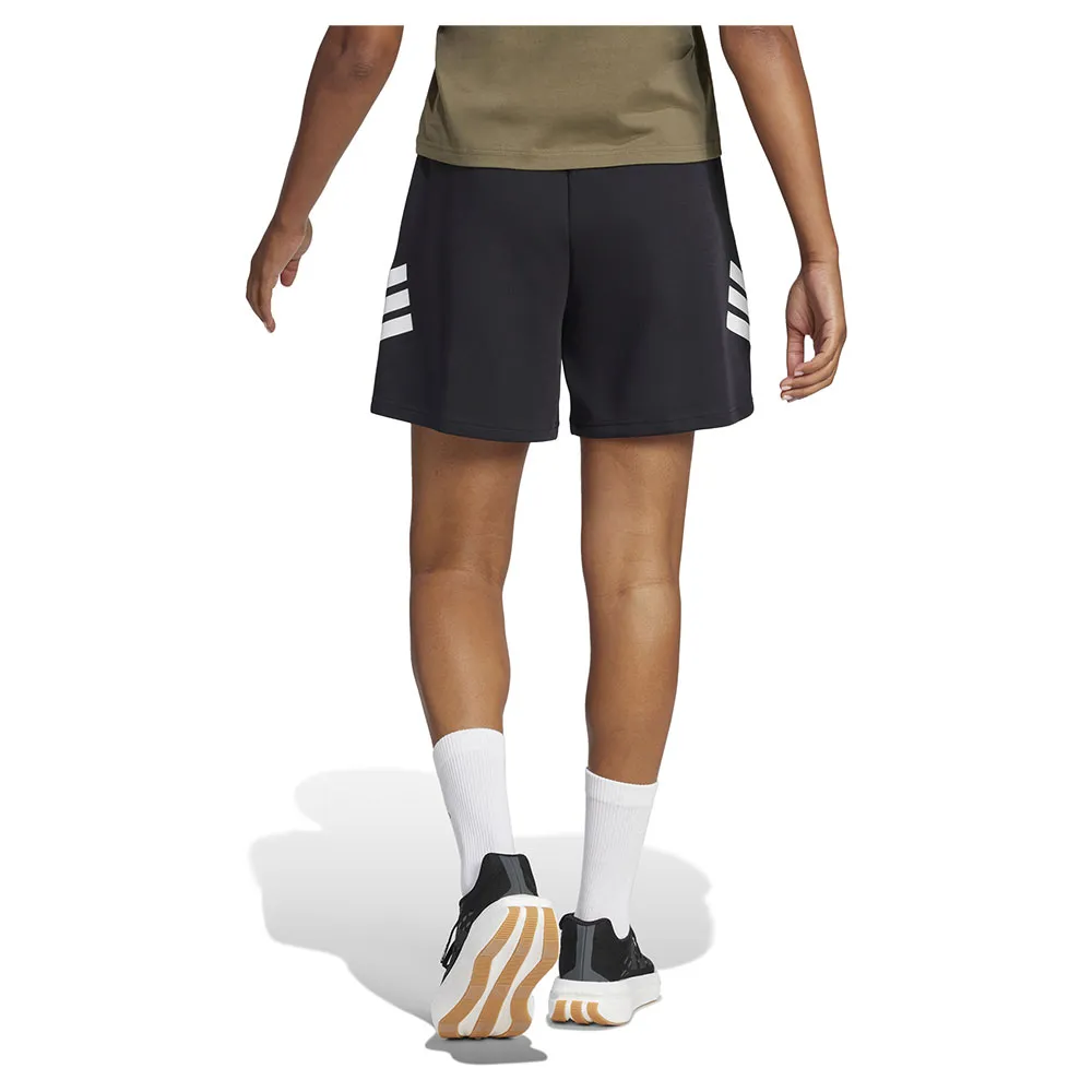Шорты adidas Future Icons 3 Stripes, черный — фото 2