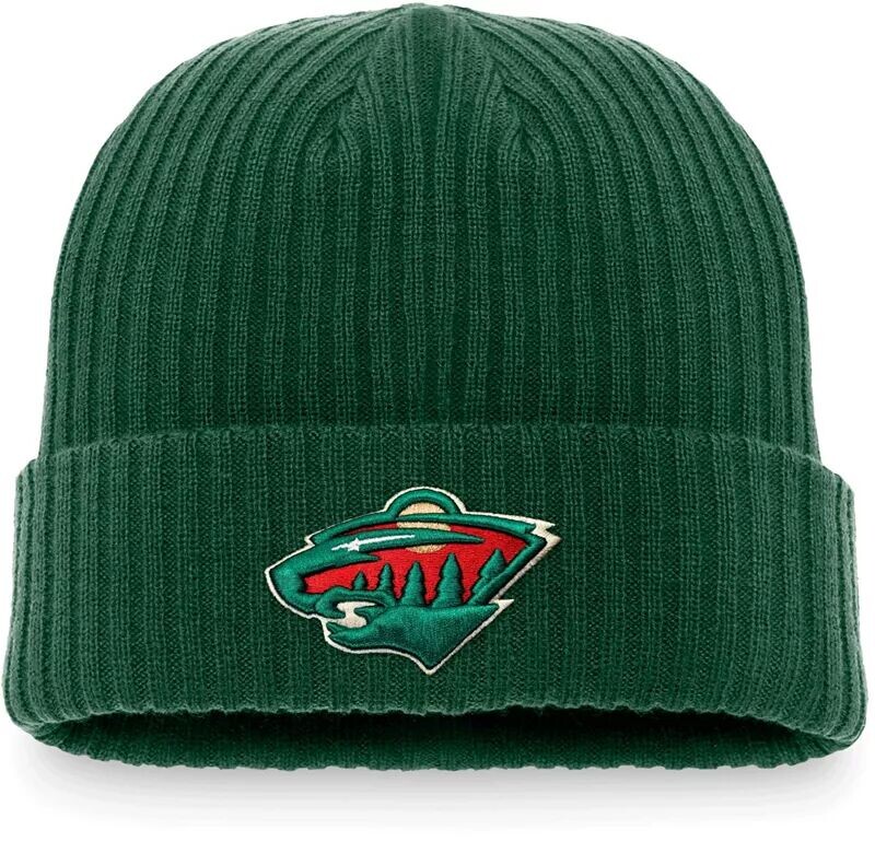 

Шапка-бини с манжетами NHL Minnesota Wild Core