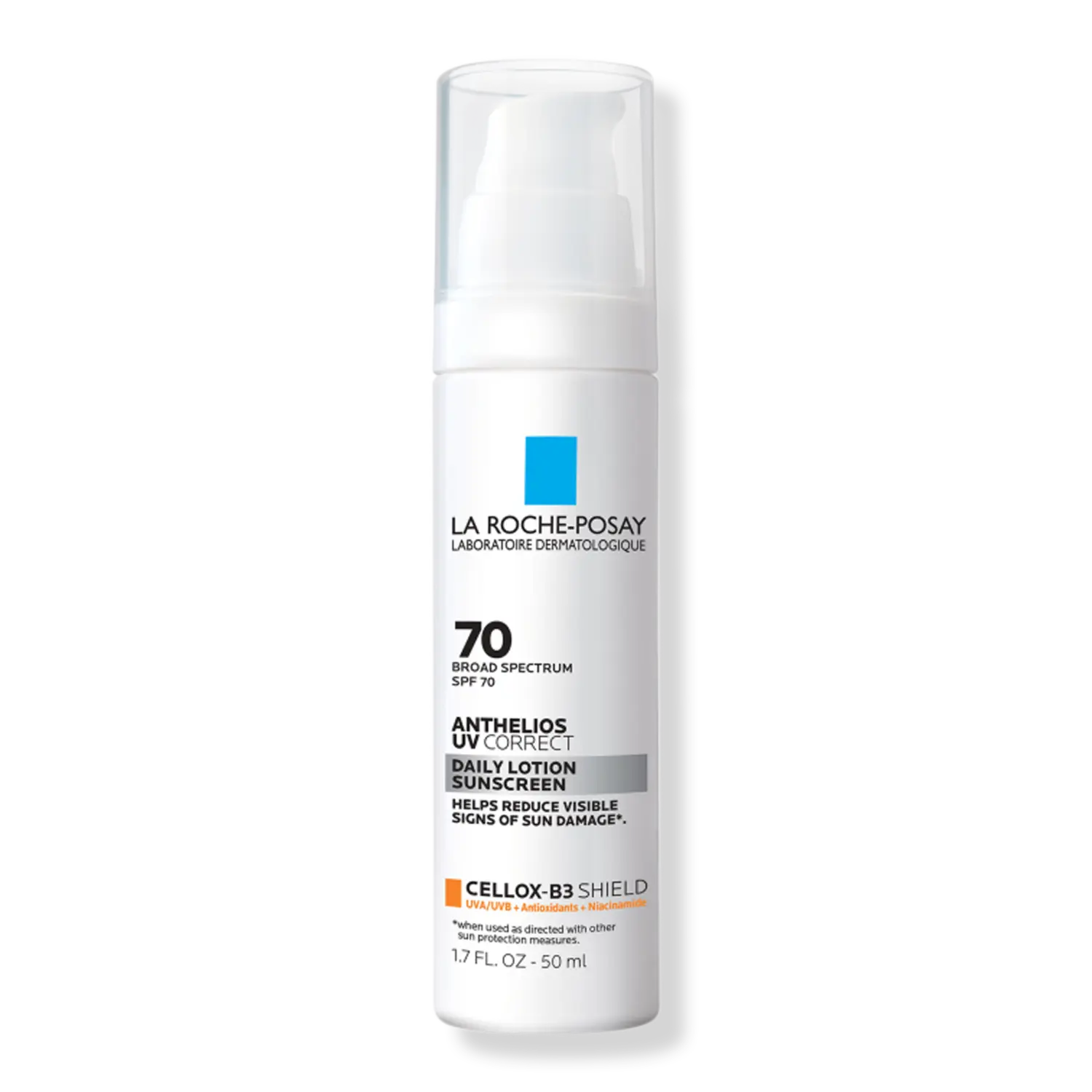 

Солнцезащитный крем для лица Anthelios UV Correct SPF 70 для ежедневного использования с ниацинамидом La Roche-Posay