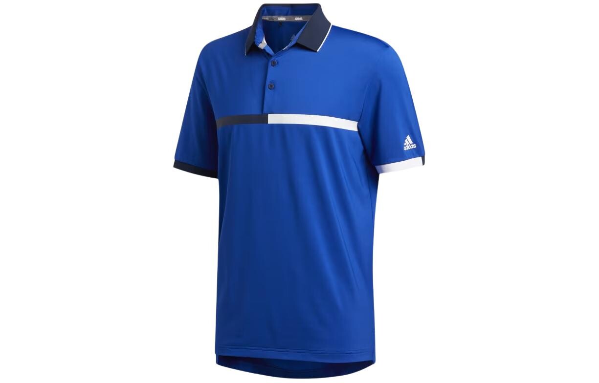 

Мужская рубашка поло Ultimate365, синяя Adidas, синий