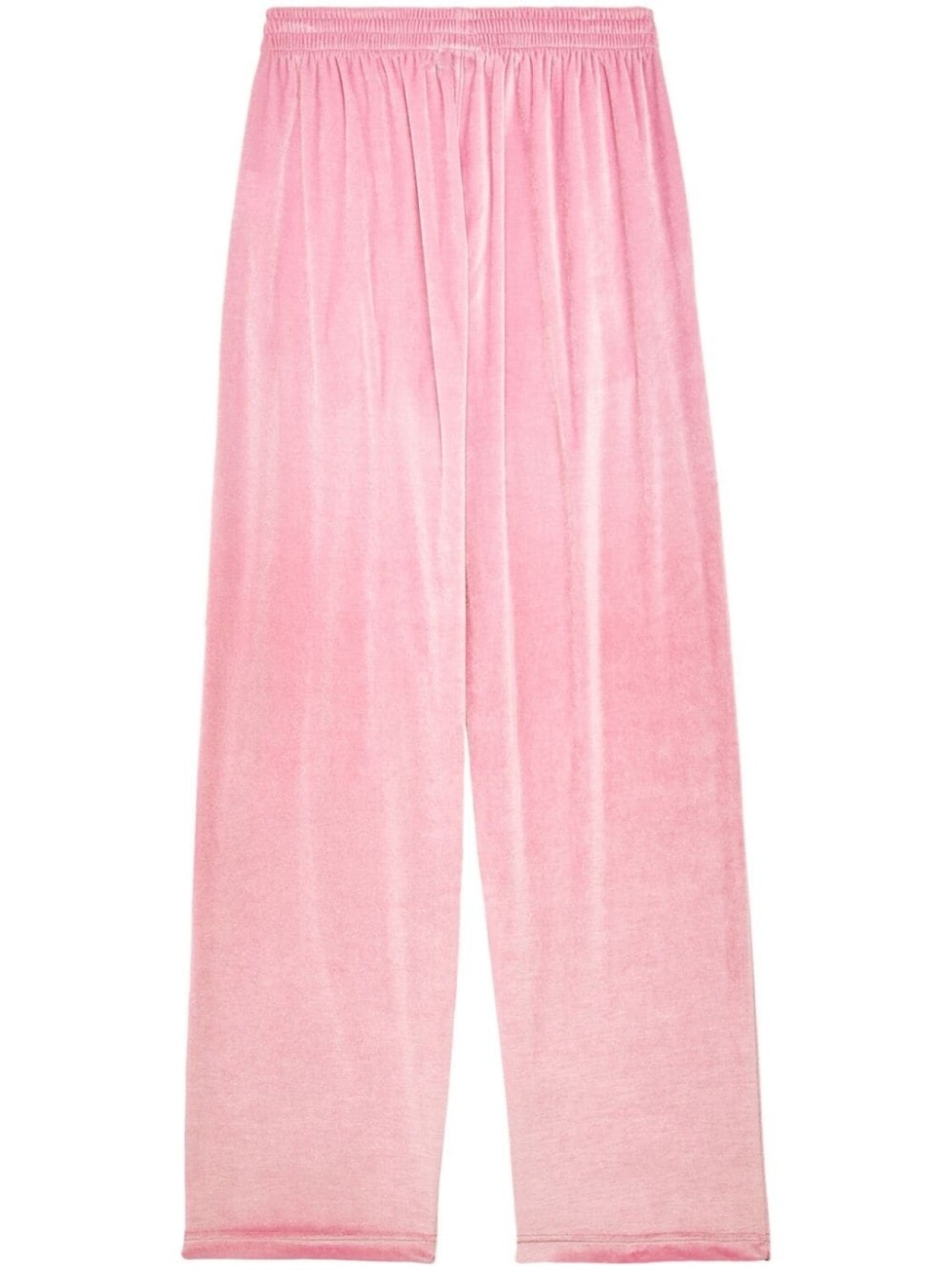 

Balenciaga бархатные брюки широкого кроя, розовый