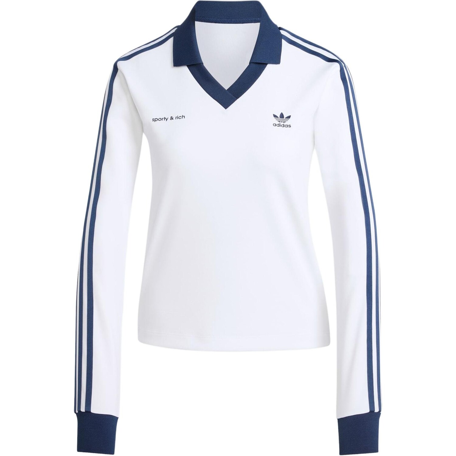 

Футболка женская белая от SPORTY & RICH Collaboration Adidas Originals