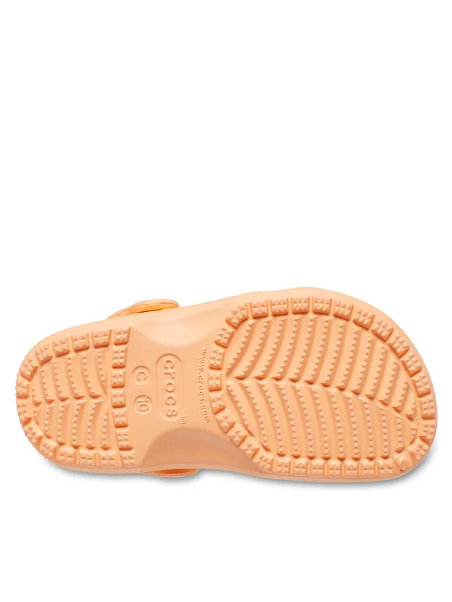 Crocs Классические сабо-мюли T 206990 оранжевые — фото 4