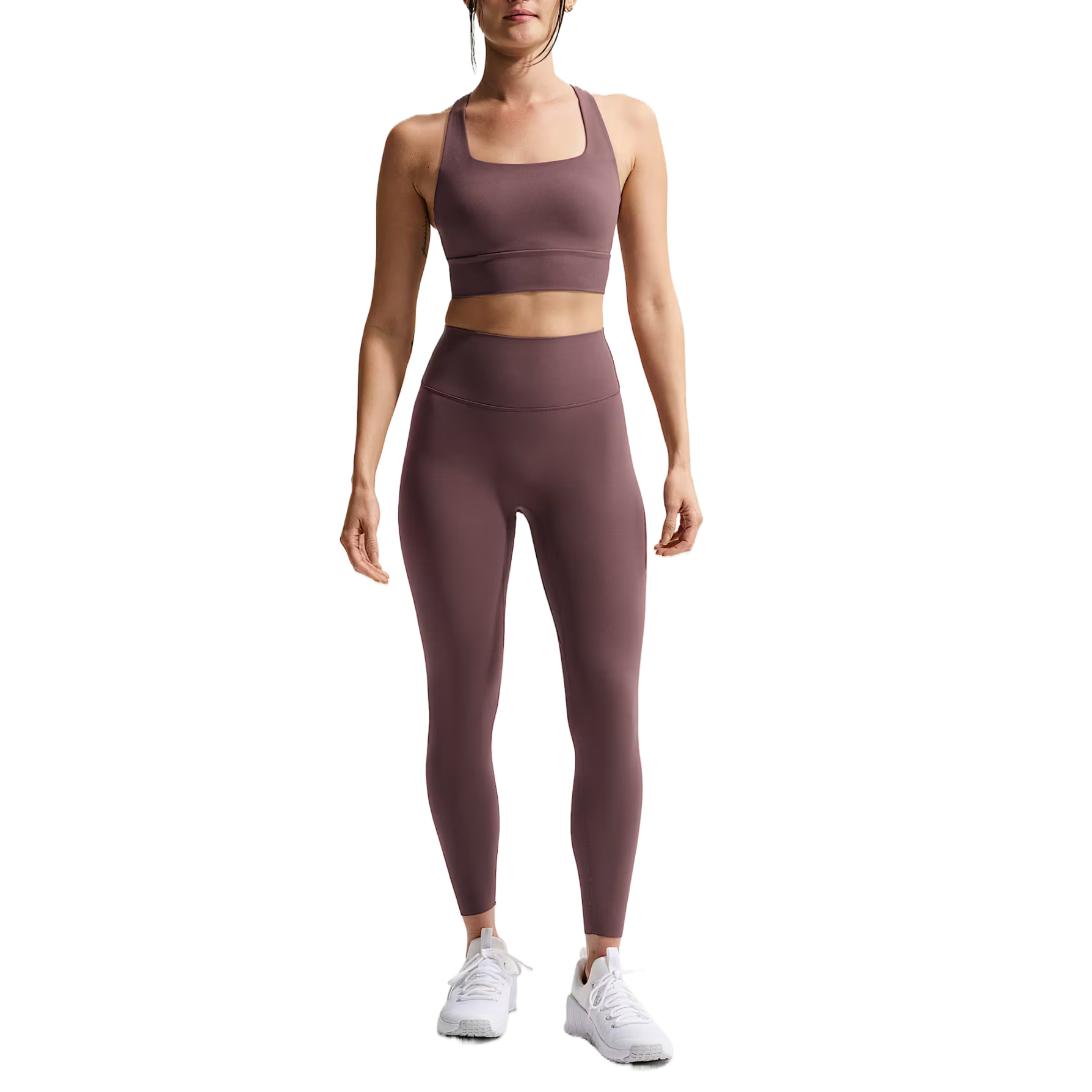 Nike Zenvy Спортивное белье Women's Tattoo Black Purple/White — фото 4