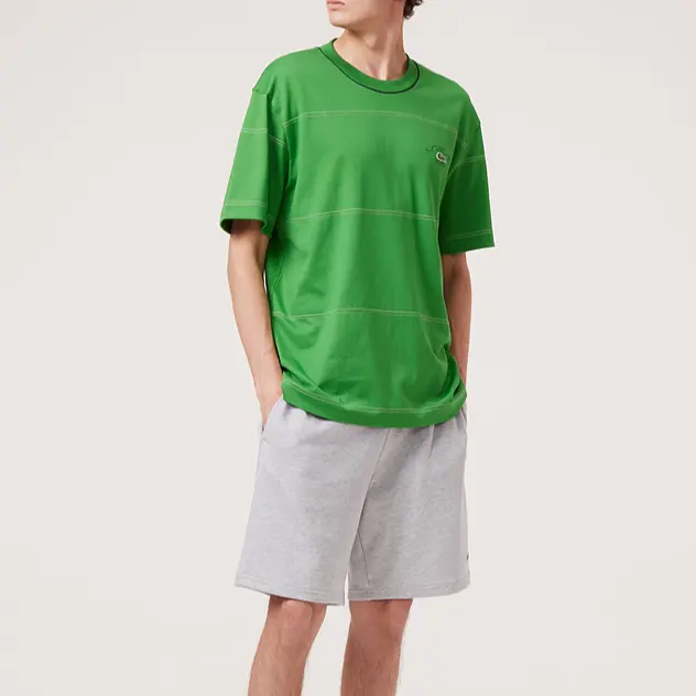 Футболка мужская Lacoste, зеленый — фото 4