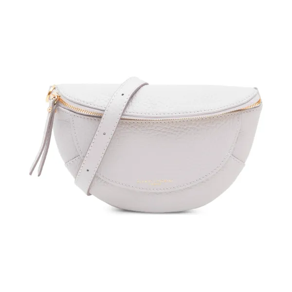 

Кожаная поясная сумка Brooke Gianni Chiarini, серый