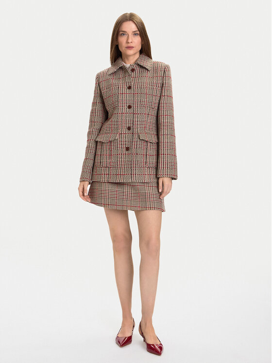 Демисезонная куртка slim fit Seasonal WW0WW46656 Tommy Hilfiger, бежевый — фото 2
