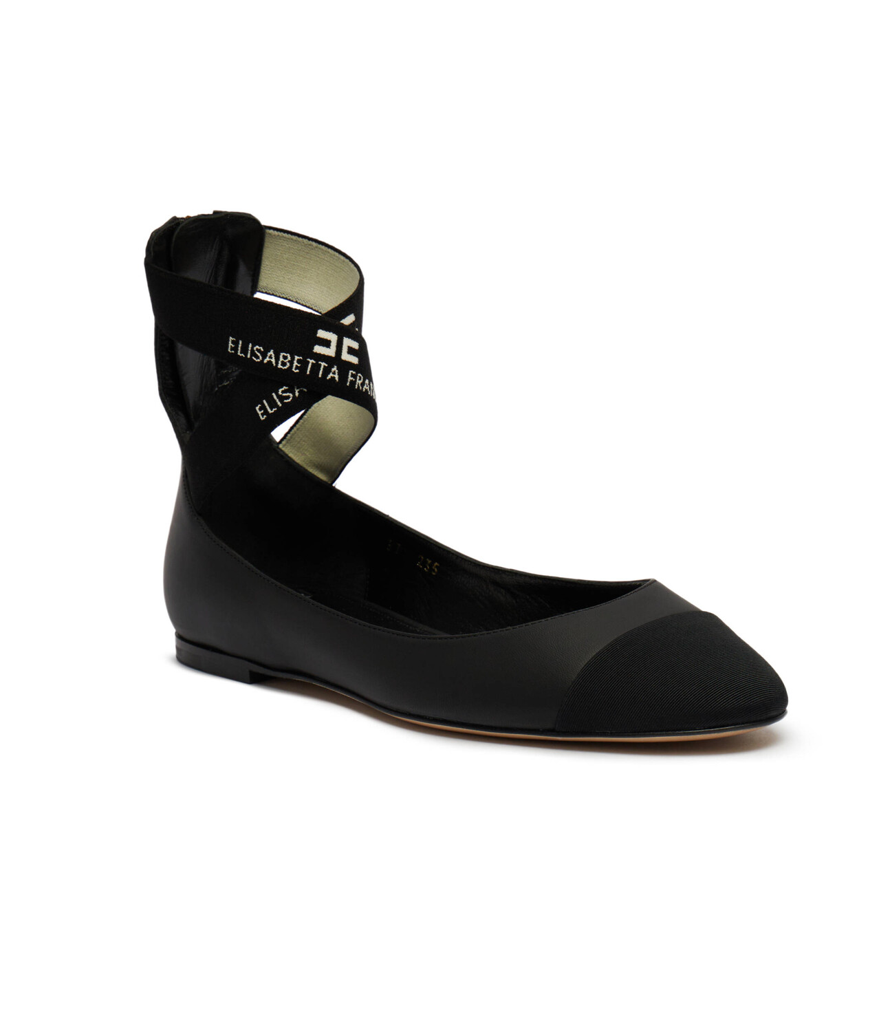 Балетки Elisabetta Franchi, черный