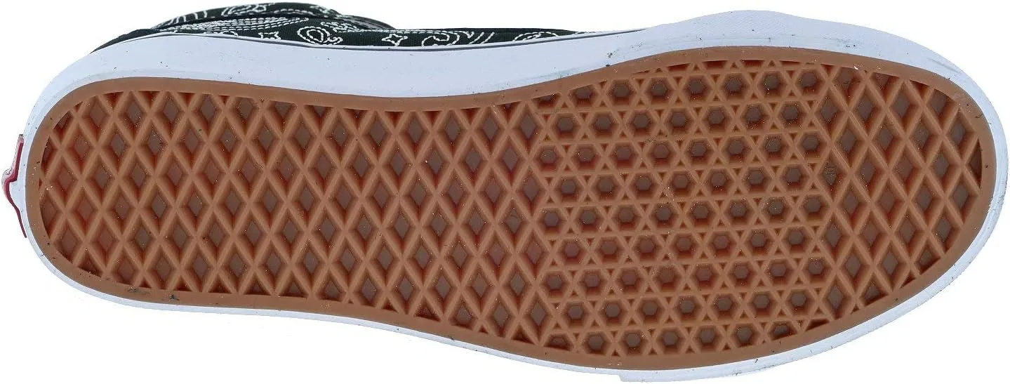 Кроссовки Vans SK8-HI SLIM унисекс для взрослых, Bandana Black White — фото 4