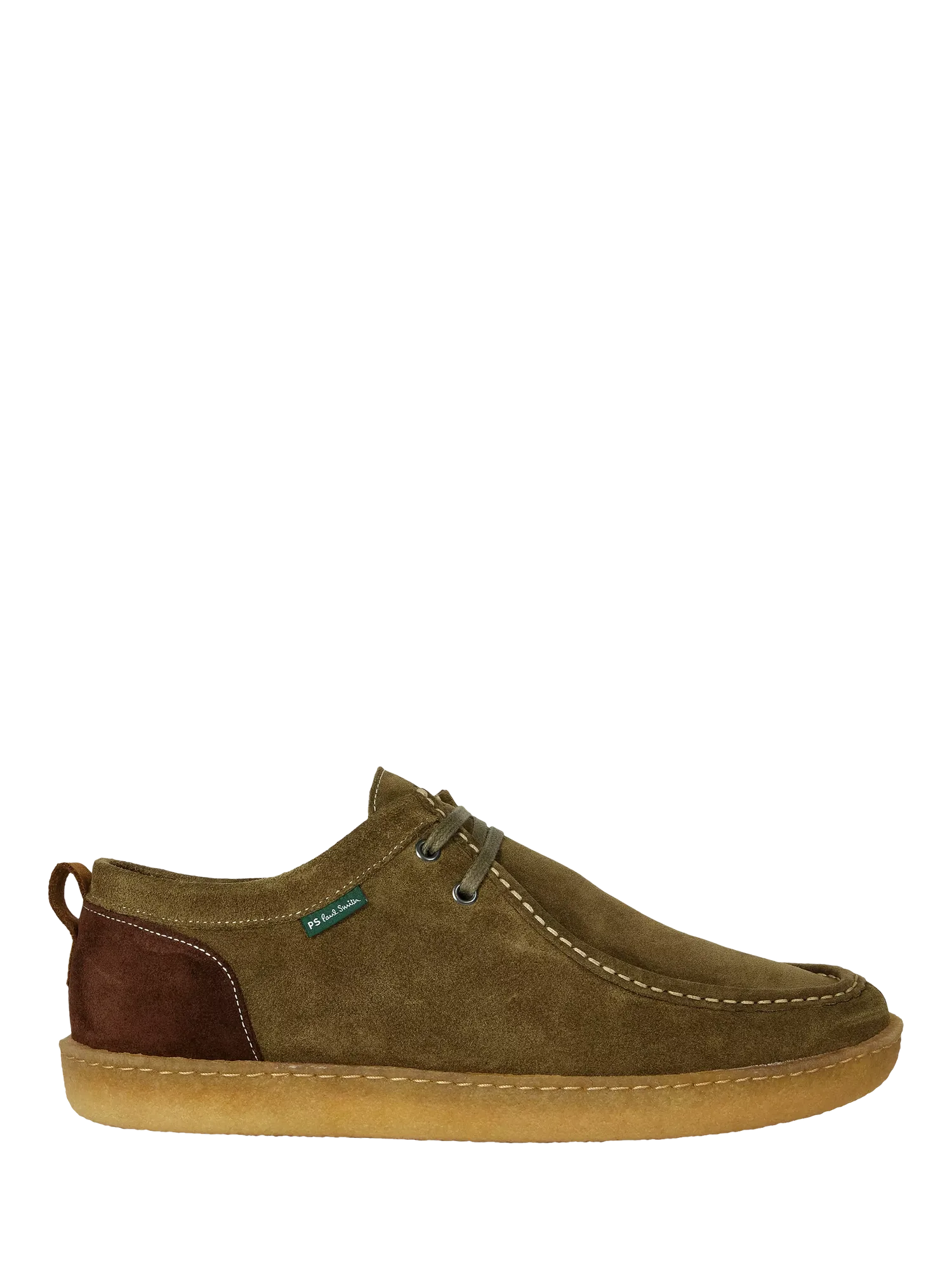 Замшевые мокасины Buster, оливковый цвет Paul Smith