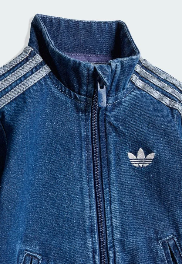 Джинсовая куртка "жар-птица-младенец" Adidas Originals, Medium Vintage Denim — фото 3