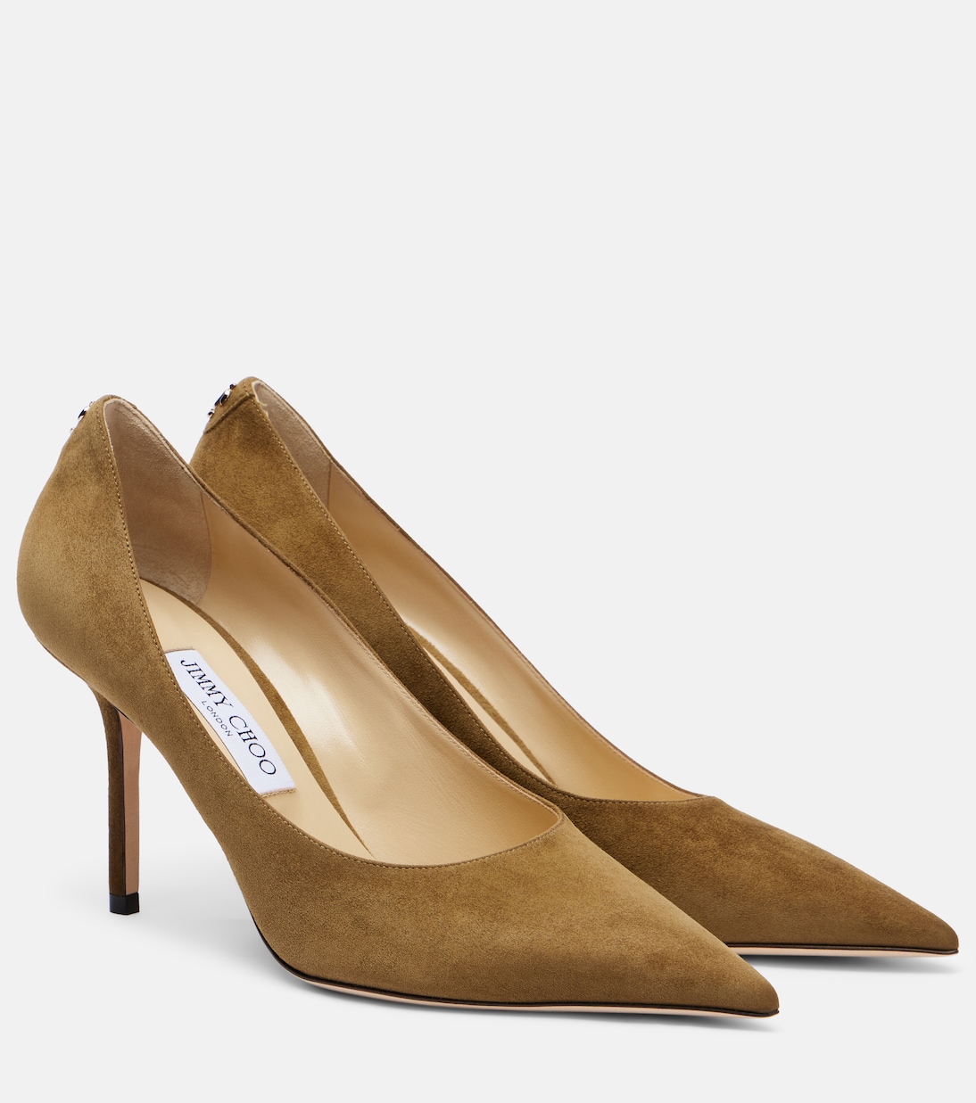 Любовь 85 замшевые лодочки Jimmy Choo, Caper Gree