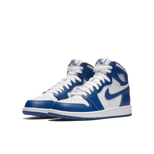 Кроссовки 1 высокий og Air Jordan, синий — фото 3