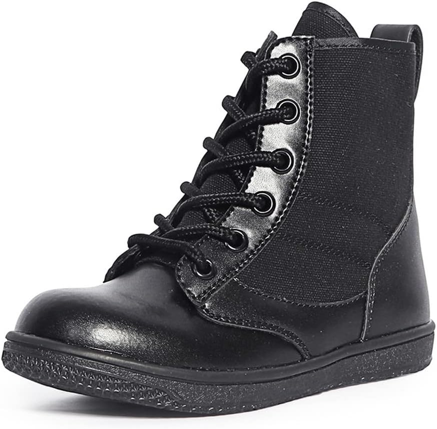 

Тактические ботинки для детей Haitpant для активного отдыха, детские военные ботинки для летнего лагеря, ультралегкие дышащие походные ботинки для мальчиков, черный