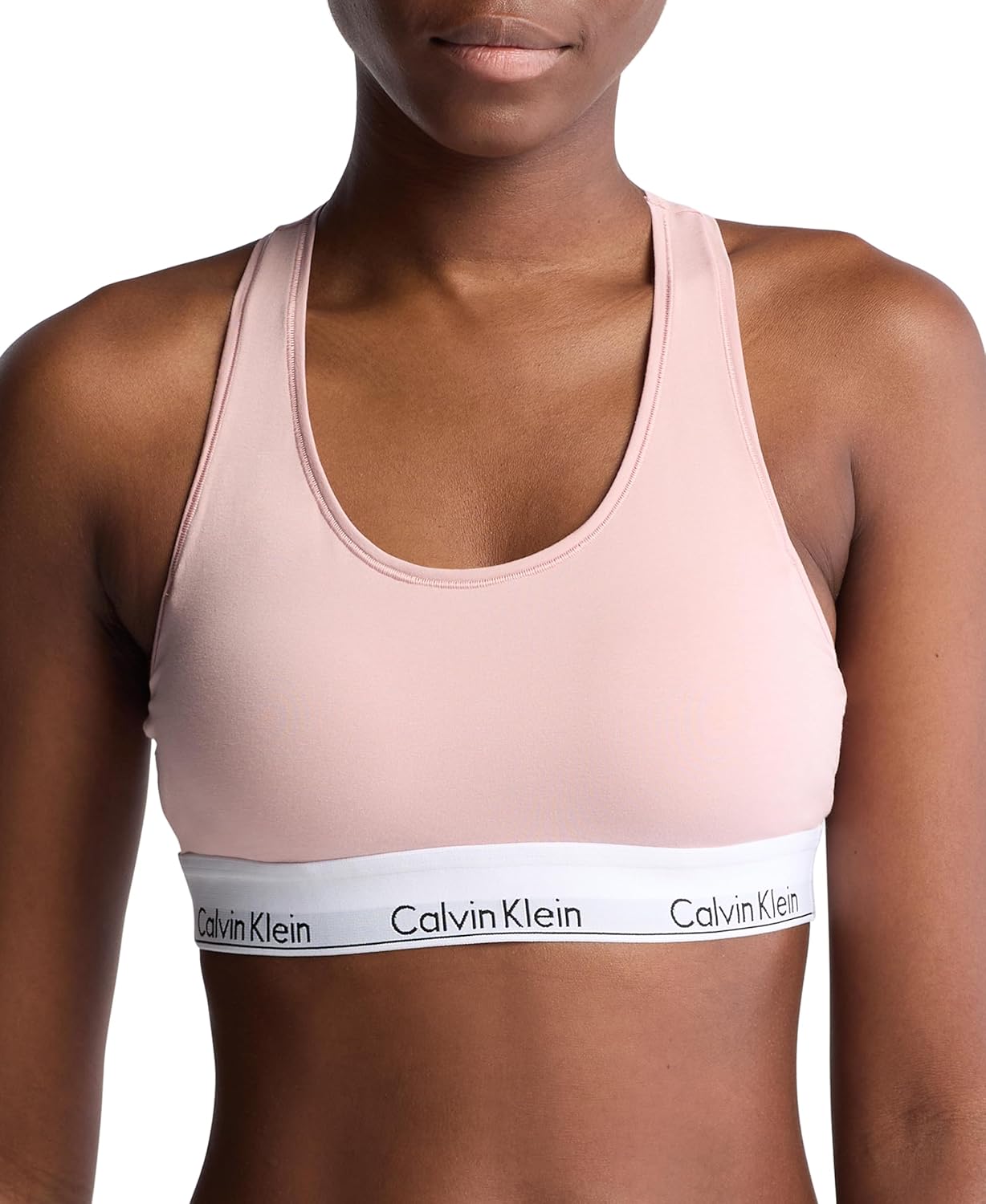 

Calvin Klein Женский современный хлопковый бюстгальтер-бралетт без подкладки без косточек, Subdued