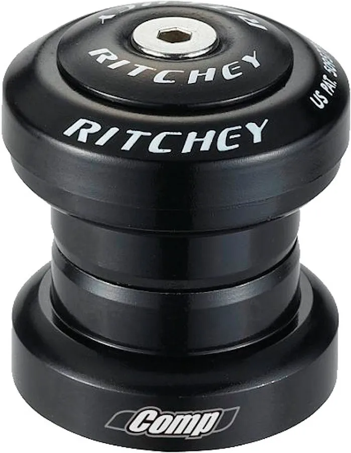 

Компрессионная внешняя чашка безрезьбовая рулевая колонка 1-1/8" Ritchey, Black