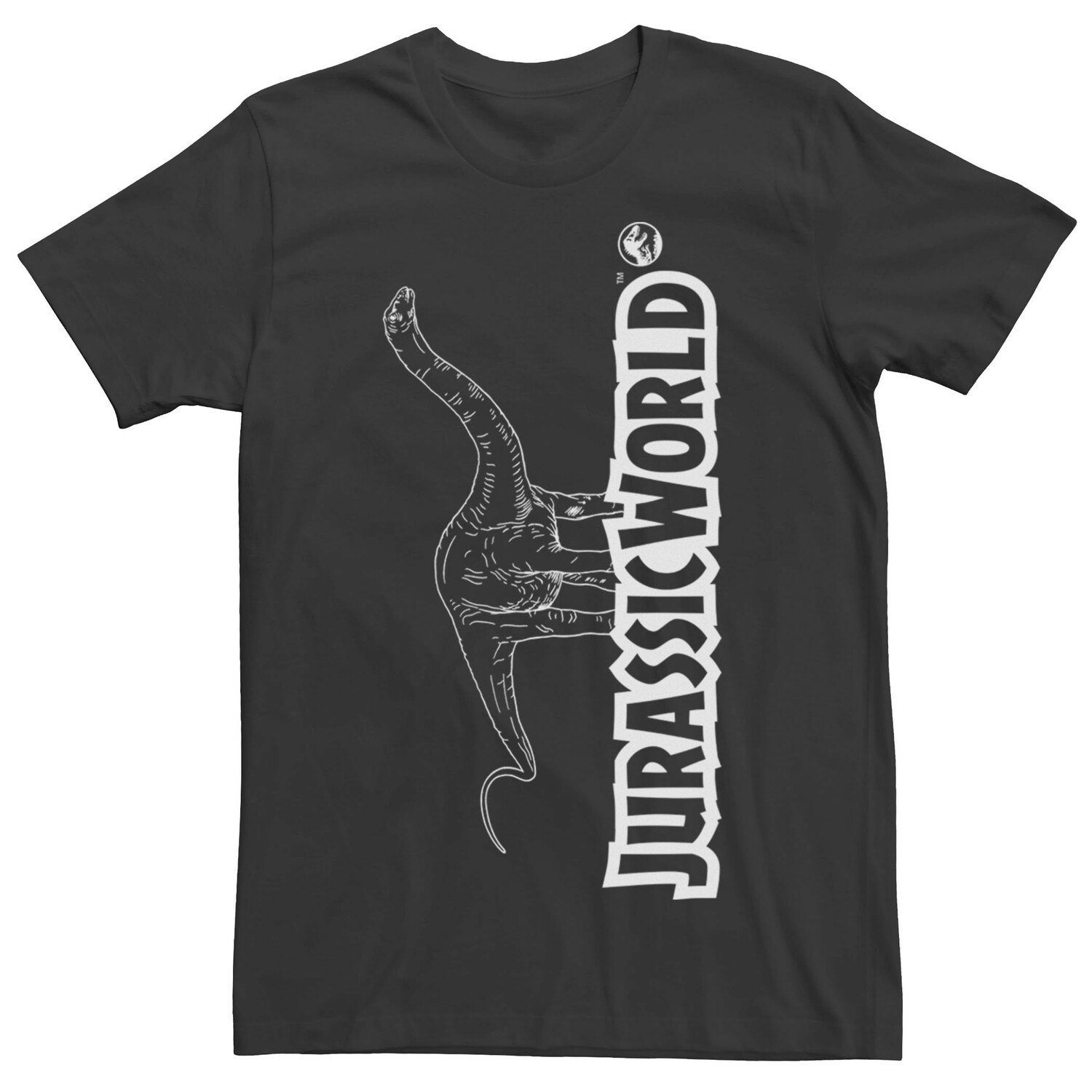 

Мужская футболка Jurassic World Brontosaurus Outline Licensed Character