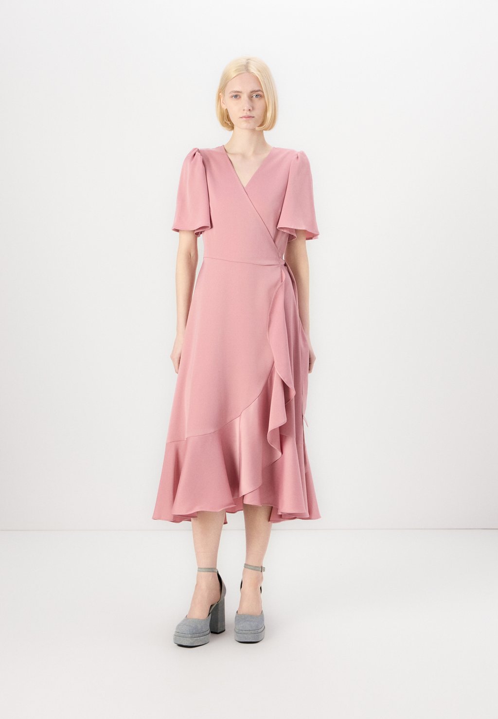 

Платье для особых случаев YASTHEA WRAP DRESS YAS, сиреневый