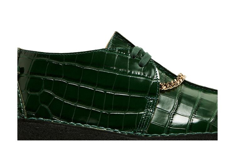 Кроссовки Clarks Martine Rose x Supreme x Desert Trek Green, зеленый — фото 2