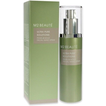 M2 Beute Ultra Pure Solutions Нано-спрей для лица с жемчугом и золотом, 75 мл, M2 Beaute — фото 3